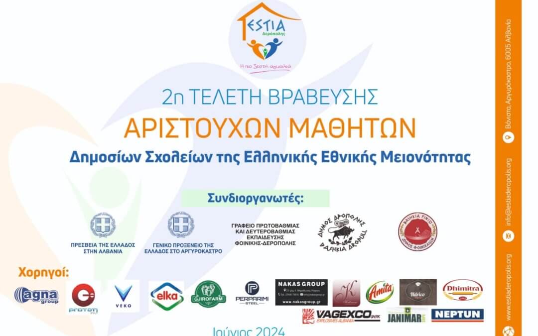 Οι συνδιοργανωτές και οι χορηγοί της 2ης Τελετής